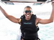 Pics President Barack Obama Enjoying Himself Vacation