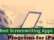 Best Screenwriting Apps Programs iPad