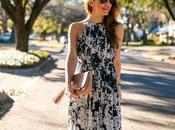 Printed Midi Dress