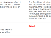 Offers Terrible "Repeal Replace" Insurance Plan