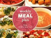 Picky Eater Meal Plan (Week