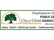 PUBLIC SAFETY DISPATCHER City Ukiah (CA)