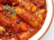 Easy Sausage Bean Casserole...Spring Here!!