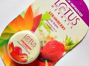 Lotus Herbals Strawberry Balm Review