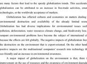 Free Globalization Essays Papers