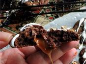 Caramel Stuffed Chocolate Cookies