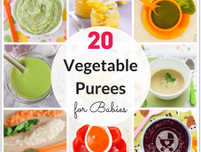 Quick Easy Vegetable Purees Babies