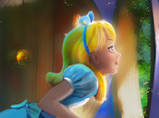 Alice Behind Mirror