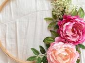 Embroidery Hoop Wreath