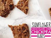 Sunflower Chocolate Chip Chickpea Bars (gluten Free, Vegan)