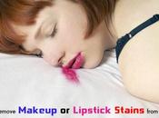 Remove Makeup Lipstick Stains from Clothes?