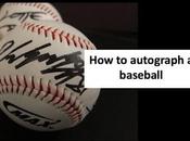 Autograph Baseball