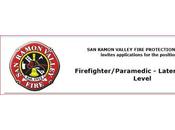 FIREFIGHTER PARAMEDIC (Lateral Entry Level) Ramon Valley Fire Protection District (CA)