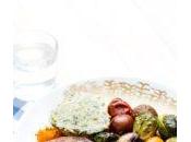 Pork Chop with Baked Celery Root