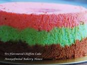 Tri-Flavoured Chiffon Cake 三味气风蛋糕