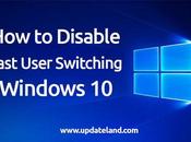 Disable Fast User Switching Windows