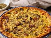 Bacon Mushroom Quiche (with Tastiest Crust Ever!)