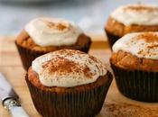 Date, Carrot Apple Muffins with Cream Cheese Topping (Refined Sugar Free)