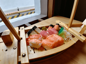 Time TEMPURA Japanese Grill’s Sushi Boats