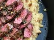 Recipe: British Herbed Steak with Parmesan Porcini Mash2 Read