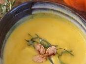 Roasted Pumpkin Soup with Tarragon (Dairy Free Vegan Option)