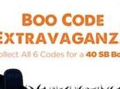 October Swag Code Extravaganza (CA)