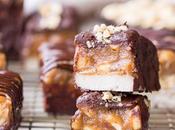 Bake Homemade Snickers Bars (Gluten Free Vegan with Paleo Option)