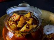 Kashmiri Monji Achar, Knol Khol Pickle, Ganth Gobhi Achar