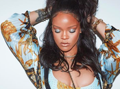 Rihanna Versace While Promoting Fenty Beauty Makeup Line