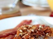 Apple Bread Pudding with Bourbon Caramel Sauce