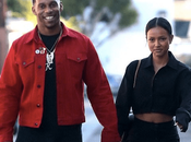 Karrueche Tran Rumored Victor Cruz Lunching L.A.