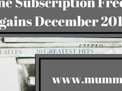 Magazine Subscription Free Gift Bargains December 2017