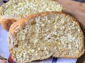 Wholemeal Chia Seeds Garlic Bread (水合折疊法)