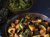 Moringa Leaves Potato Sabzi