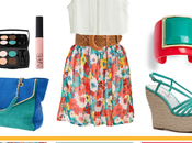 Colorblock Floral…