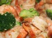 Scampi with Broccoli