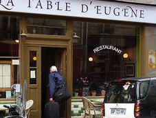 Table d'Eugene: "Our Favorite Restaurant Area."