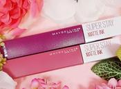 Maybelline SuperStay Matte Review Swatch
