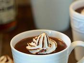 Bourbon Chocolate with Torched Meringues