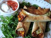 Crispy Baked Sweet Potato, Corn Bean Flautas