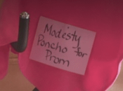 Catholic School Handing Modesty Ponchos Revealing Prom Dresses