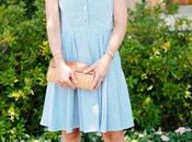 Blue White Shirt Dress