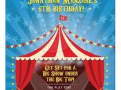 Circus Party Invitation