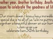 5oth Birthday Invitations