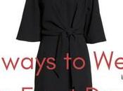 Five Ways Wear Tie-Front Dress