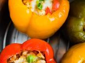 Instant Ground Turkey Stuffed Peppers