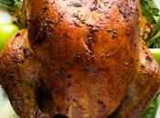 Brined Turkey with Garlic Sage Butter