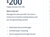 Flippa Pricing Place Looking Verification