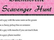Ideas Exciting Bachelorette Scavenger Hunt
