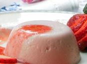 Gelatin-free Strawberry Lemon Panna Cotta with Compote